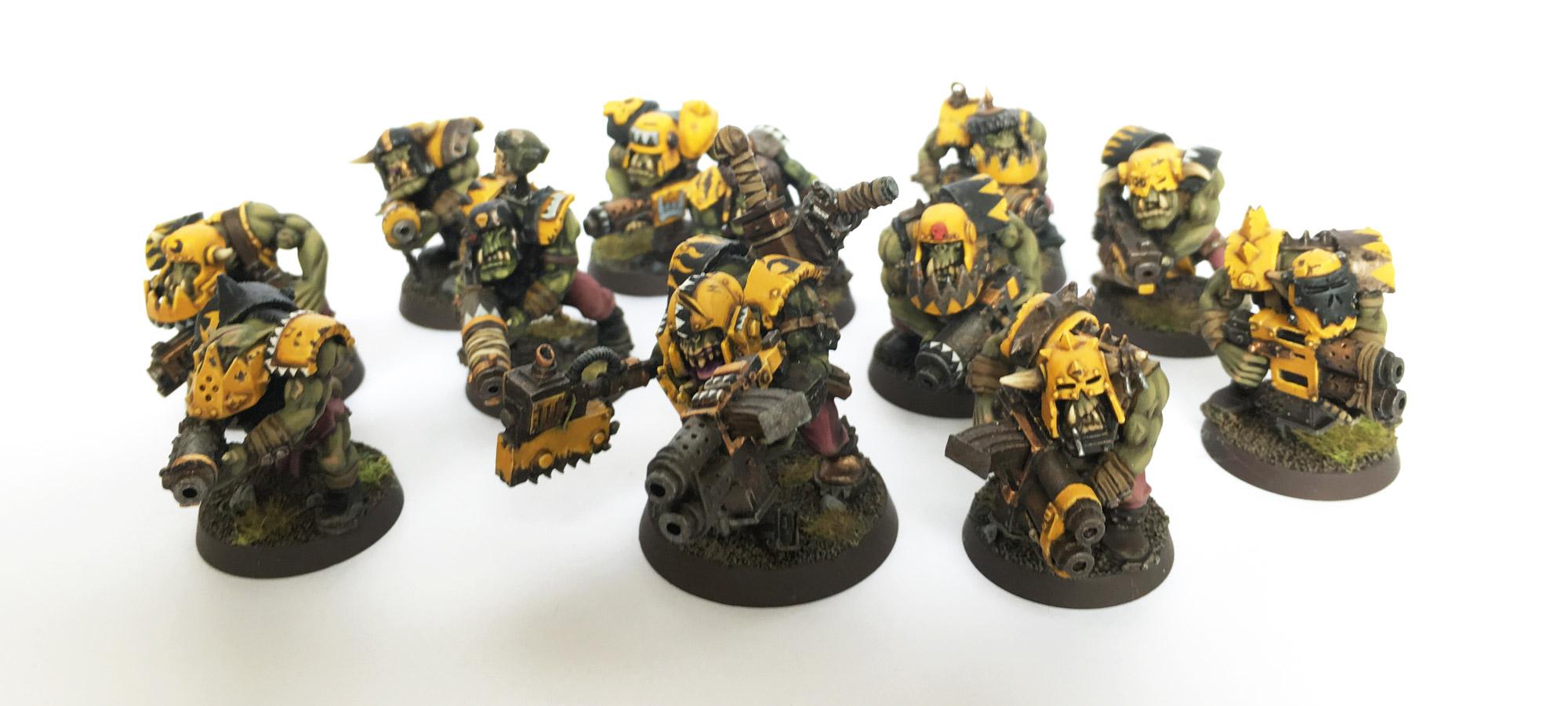 Ardboyz Bad Moons Eavy Armour Ork Boyz Shoota Boyz Bad Moon Shoota Boyz In Eavy Armour 7337